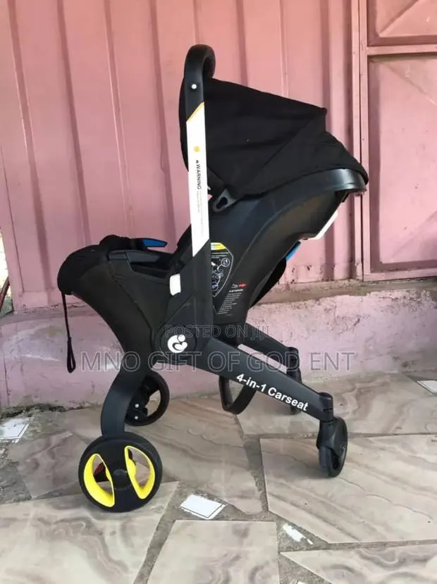 Doona Car Seat Stroller, Nitro Black - All-in-One Travel System · Photo 4