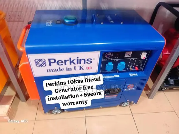 Power Up Energy Perkins Diesel Generator 10kva Silent · Photo 1