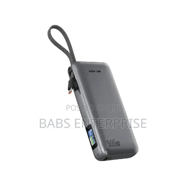 Green Lion Tron X 20000mAh Power Bank – Gray · Photo 1