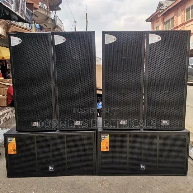 2pairs of JBN Full Range and a Pair of Ev Double Bass Speakers · Photo 1