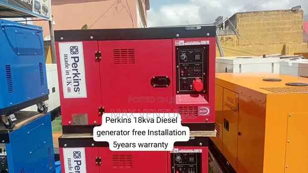Perkins 18kva Generator – Stable Power Supply Guaranteed · Photo 1