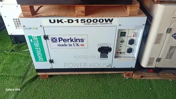 Reliable Perkins 15,000w Diesel Silent Power Generator · Photo 1