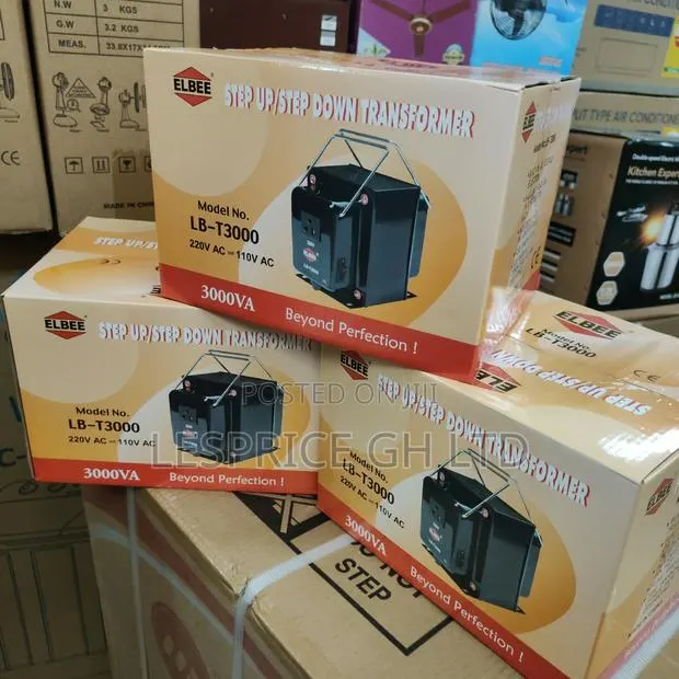 Classy High Grade 3000W Step Up and Down Transformer From Elbee · Photo 1