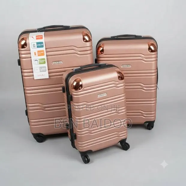 Plastic Travelling Bags 3in1 (4-Wheeler) · Photo 1