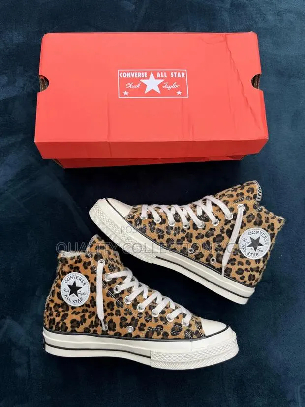 Converse Chuck 70 Leopard Pony Hair · Photo 1