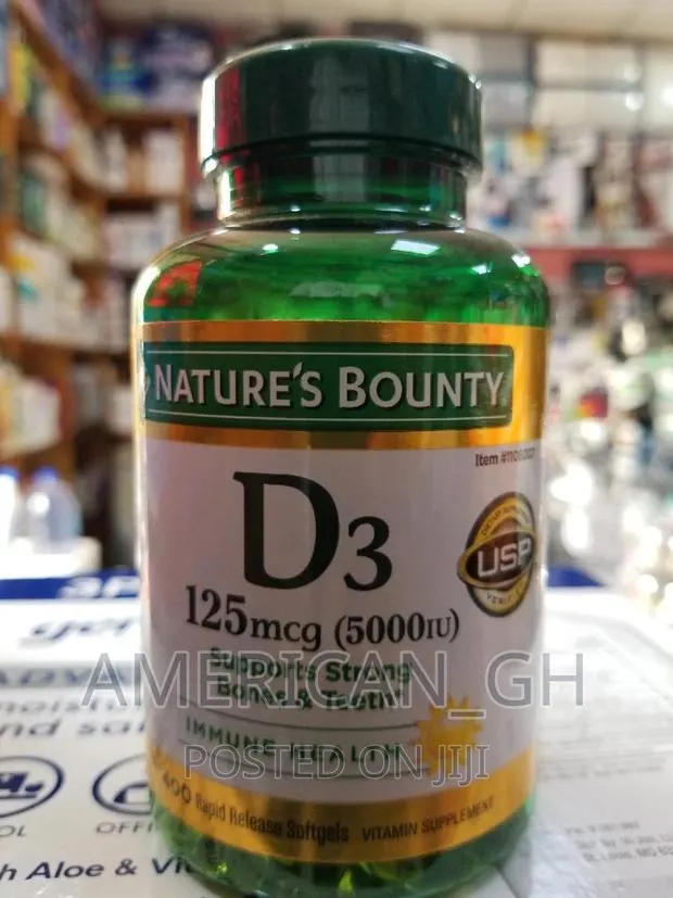 Nature's Bounty Vitamin D3, Immune Support · Photo 1