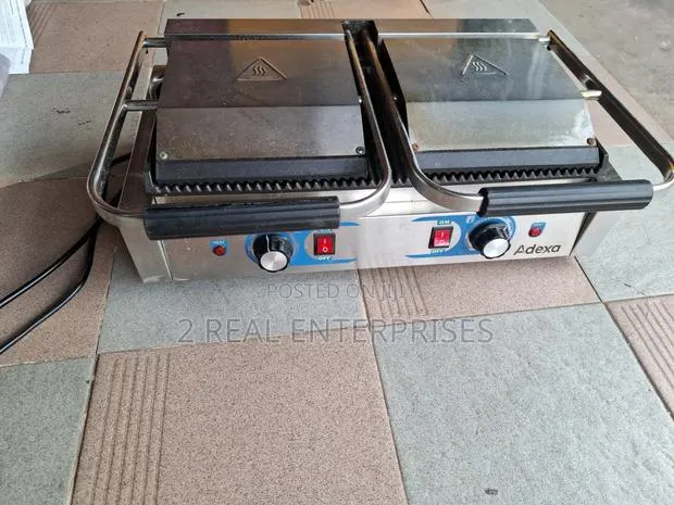 Adexa MLP-813 Commercial Double Contact Grill Panini Press · Photo 1