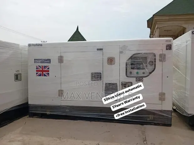 50kva Diesel Powered Perkins Unhandled Generator · Photo 1