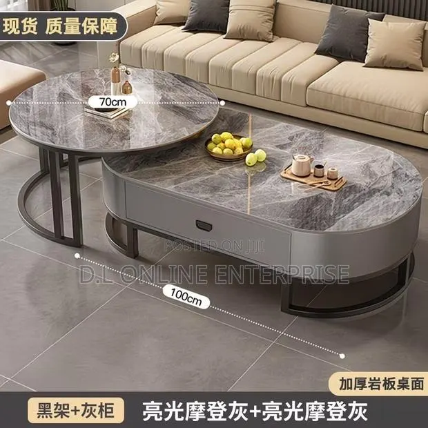 Luxury Sintered Stone Coffee Table · Photo 1