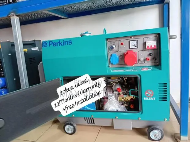 10kva Perkins Diesel Powered Genset 3phase Alpha Prime · Photo 1