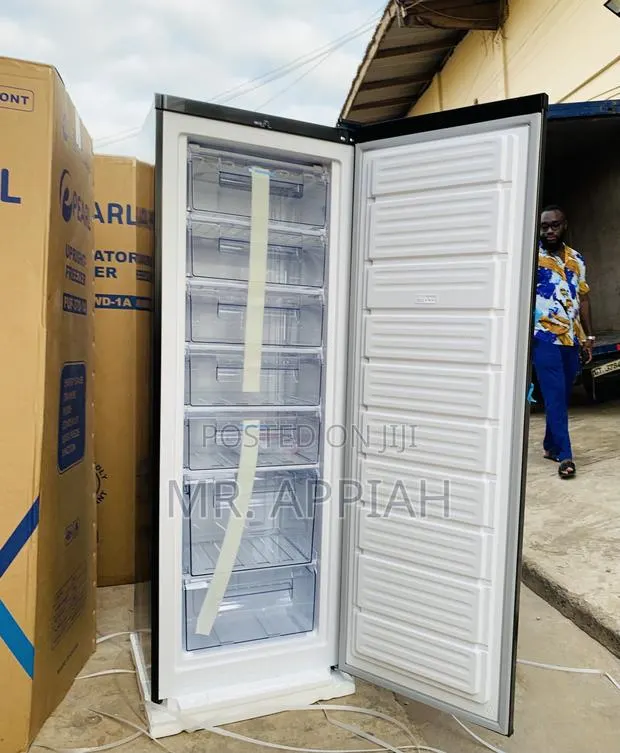 Check Out Adorable Pearl Puf-370-1a Upright Standing Freezer · Photo 1