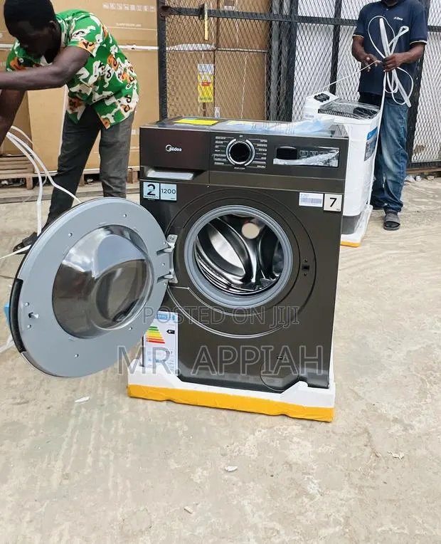 Energy Saving Midea Mf110w70 7kg Front Load Washing Machine(Gray). · Photo 1