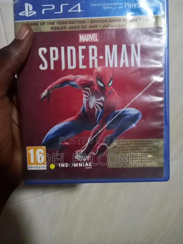Spiderman Ps4 and Other Games · Photo 1