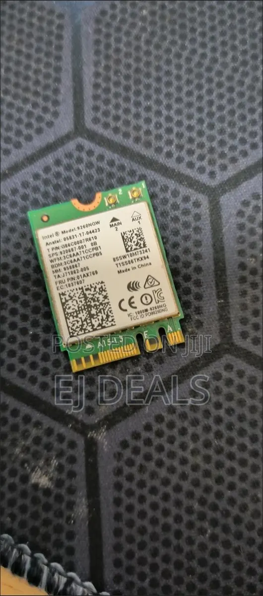 Wireless Network Card Intel 9260AC 5G Wi-Fi, Bluetooth 5.1 · Photo 1