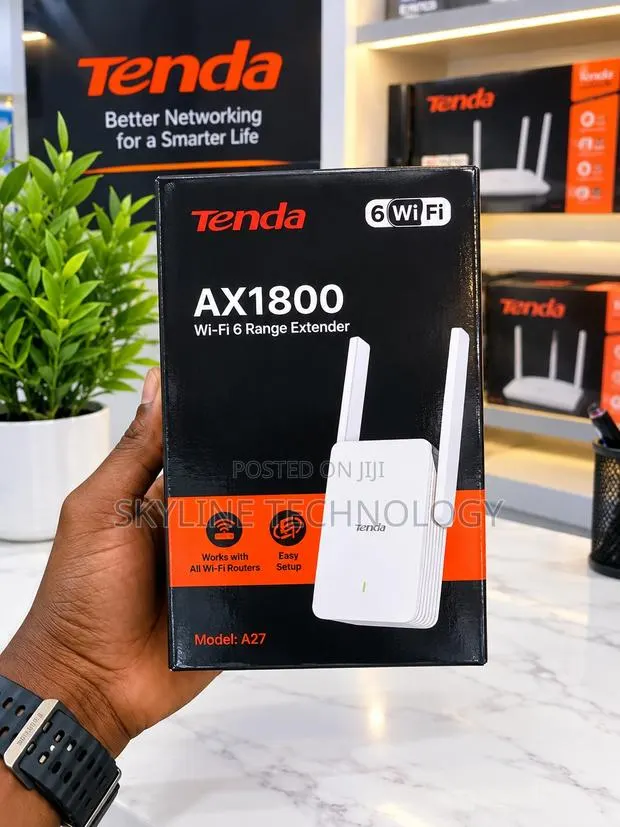 Tenda A27 AX1800 Wi-Fi 6 Range Extender · Photo 1