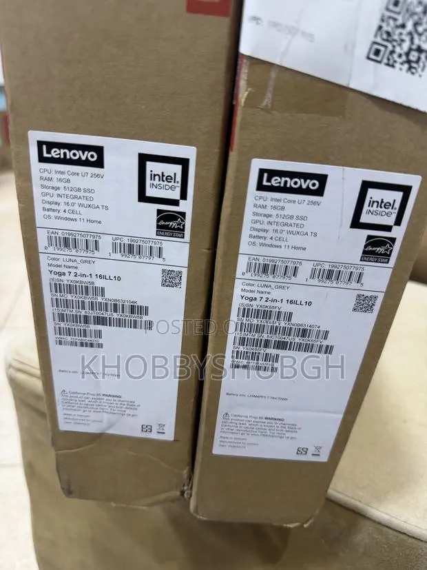 New Laptop Lenovo Yoga 7i 16GB Intel Core Ultra 7 SSD 512GB · Photo 1