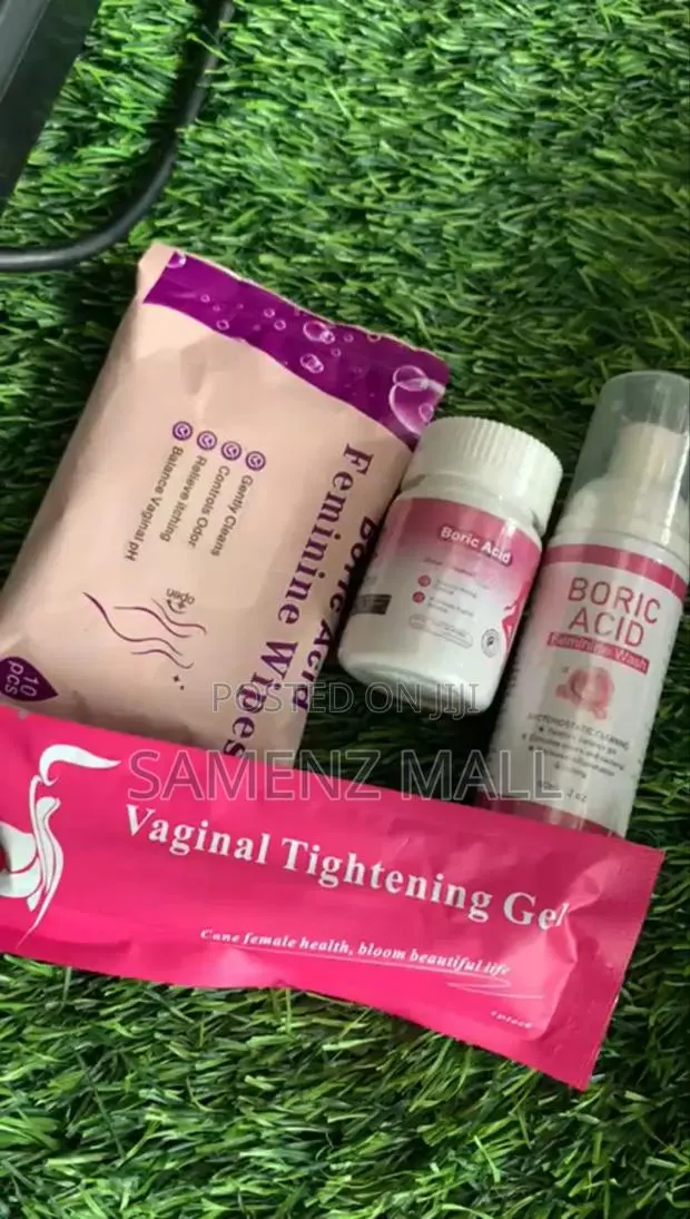 Boric Acid, Wash,Wipe and Tightening Gel · Photo 1