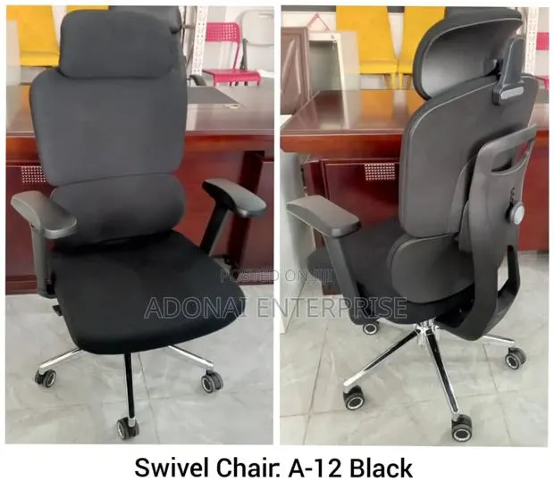 Black Swivel Chair Bjtfkpl627y · Photo 1