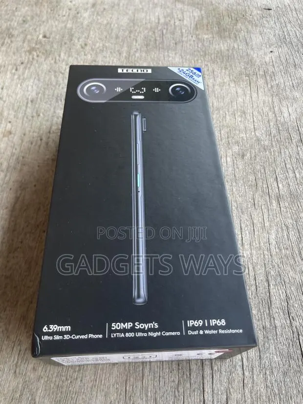 New Tecno Camon Slim 256 GB Black · Photo 1