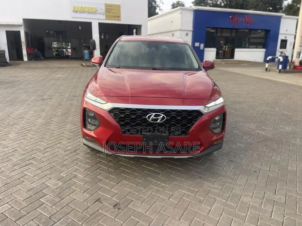 Hyundai Santa Fe 2019 Red · Photo 1