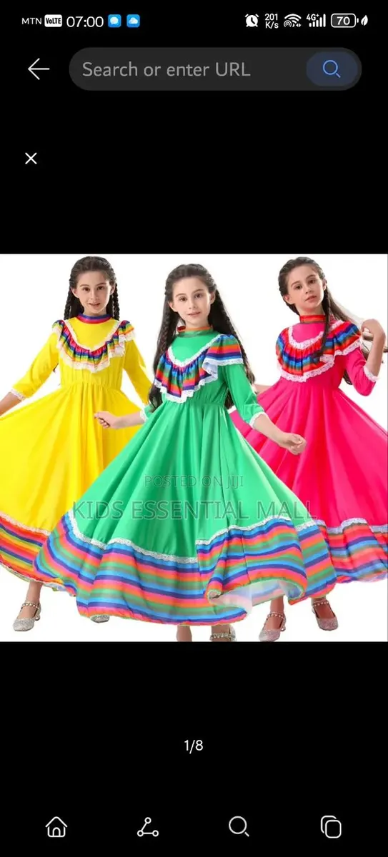 Mexico Costume for Grils · Photo 1