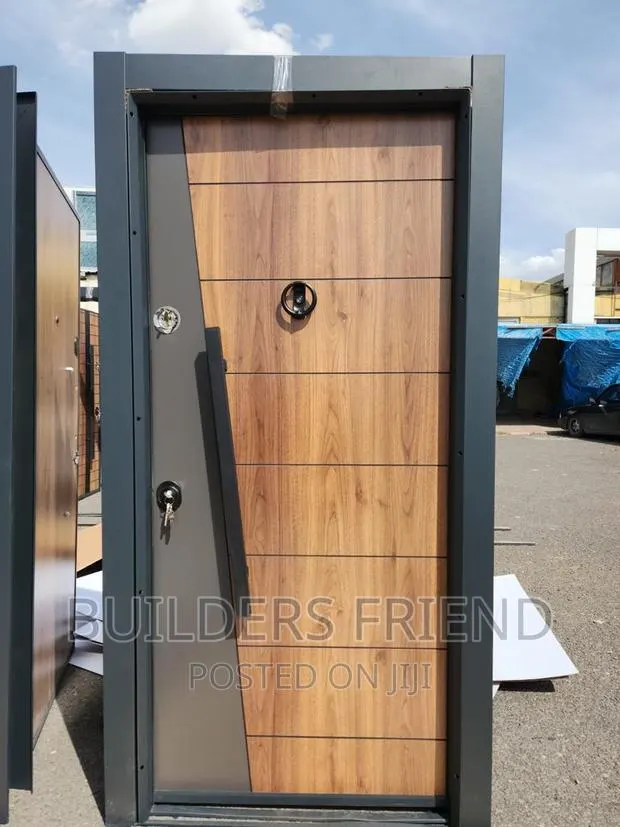 Steel Single Turkish Heavyduty Security Door+All Accessories · Photo 1