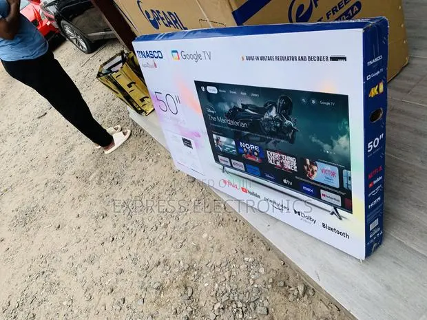 High Quality Slim Smart Glossy TV Nasco 50”