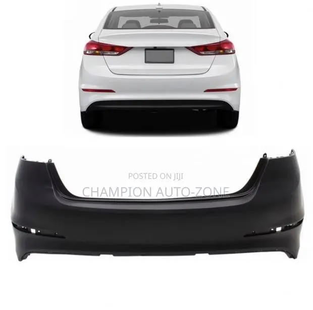 Hyundai Elantra 2017-2018 Back Bumper Cover · Photo 1
