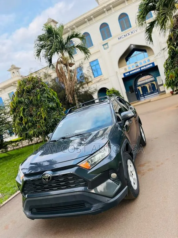 Toyota RAV4 XLE FWD 2019 Blue · Photo 1