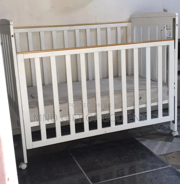 Childcare Bristol Cot +Mattress Package White From U. S. · Photo 1