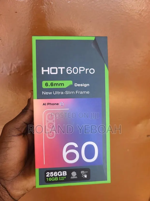 New Infinix Hot 60 Pro 256 GB Black · Photo 1