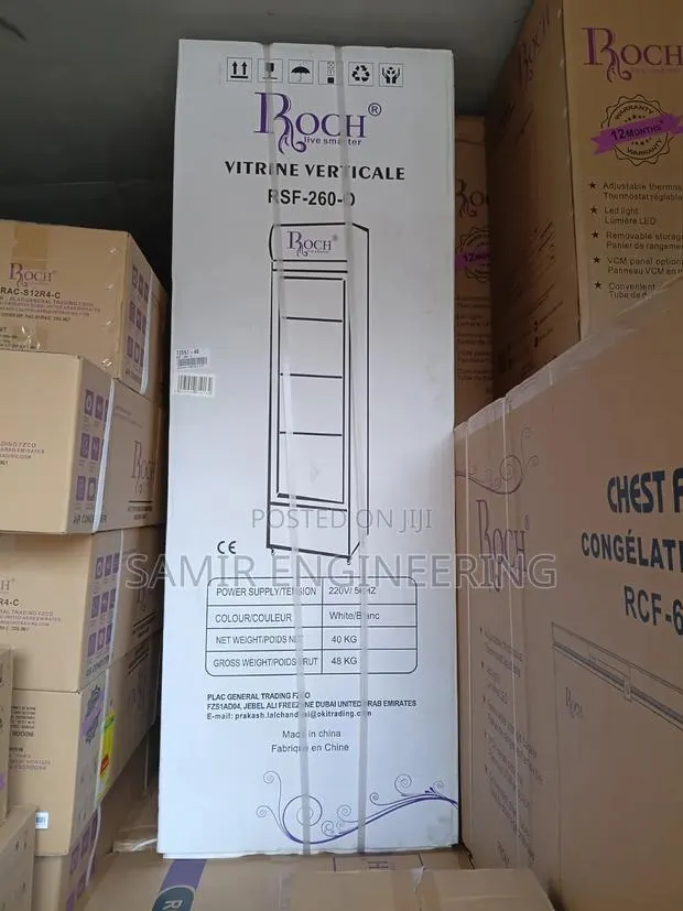 Roch CrystalClear 210L Showcase Chiller Beverage Retail Display Fridge · Photo 1