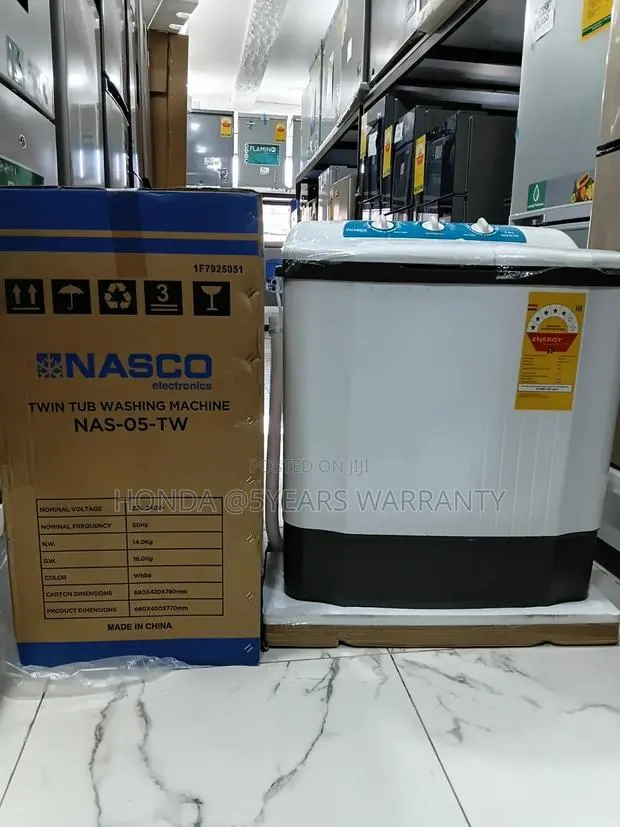 Nasco Twun Tub Washing Machine With 5 Stars · Photo 1