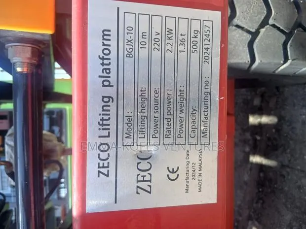 Zeco Lifting Platform for Sale in Sekondi Takoradi