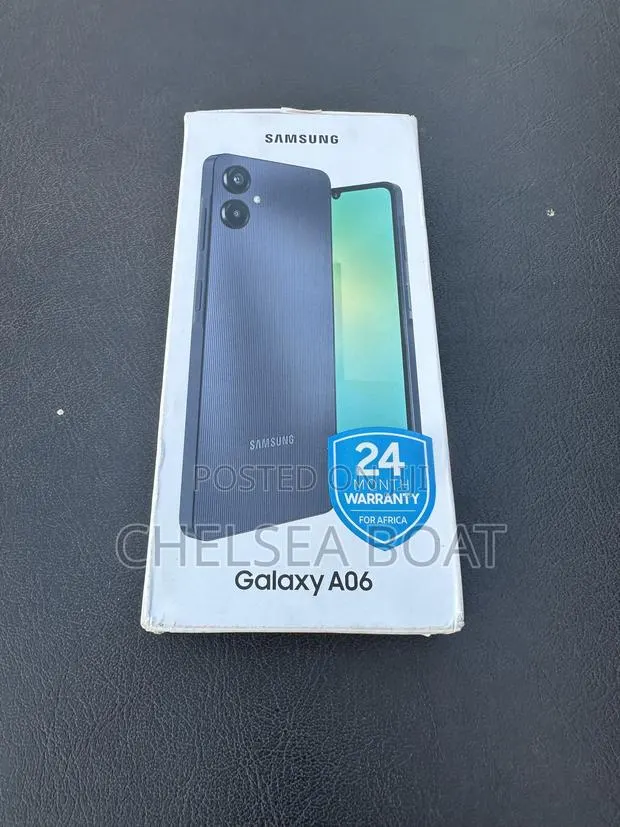 New Samsung Galaxy A06 5G 128 GB Black · Photo 1
