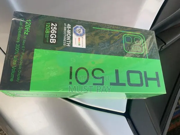 New Infinix Hot 50i 256 GB Black · Photo 1