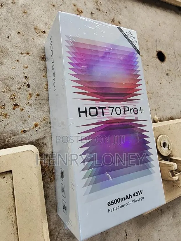 New Infinix Hot 70 Pro 5G+ 256 GB Black · Photo 1