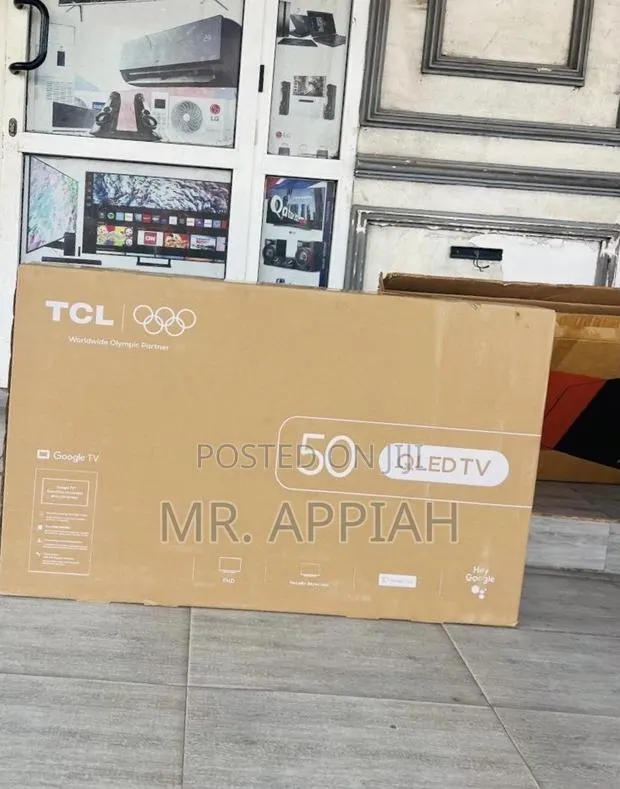 Classic TCL 50” Smart Satellite Android FHD Qled(Black) · Photo 1