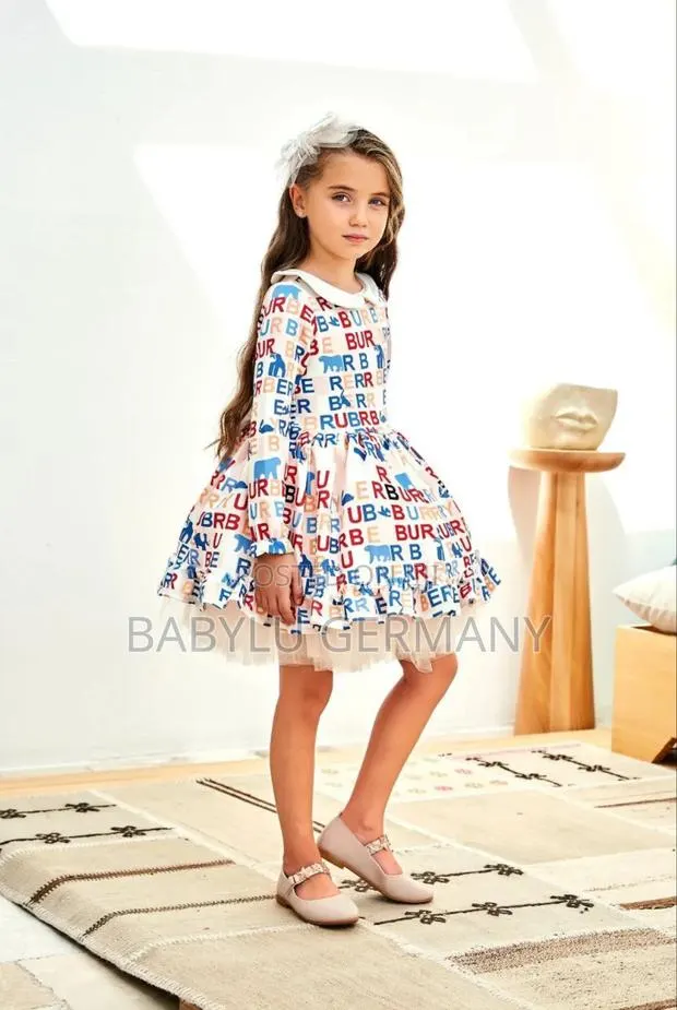 Long Sleeve Burberry Dress · Photo 1