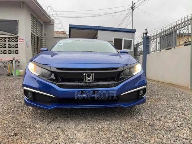 Honda Civic EX Sedan 2020 Blue · Photo 1