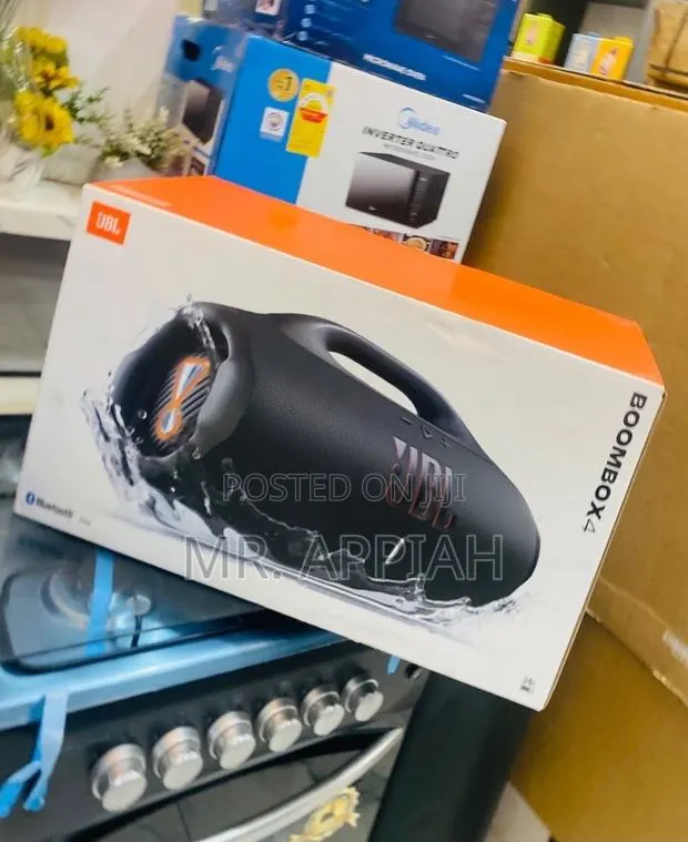 Lovely Design JBL Boombox 4 Portable Speaker(Black).. · Photo 1