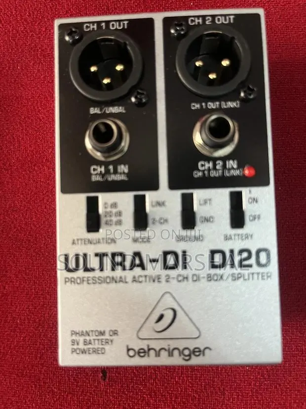 Behringer Ultra-Di Di20 Di Box · Photo 1