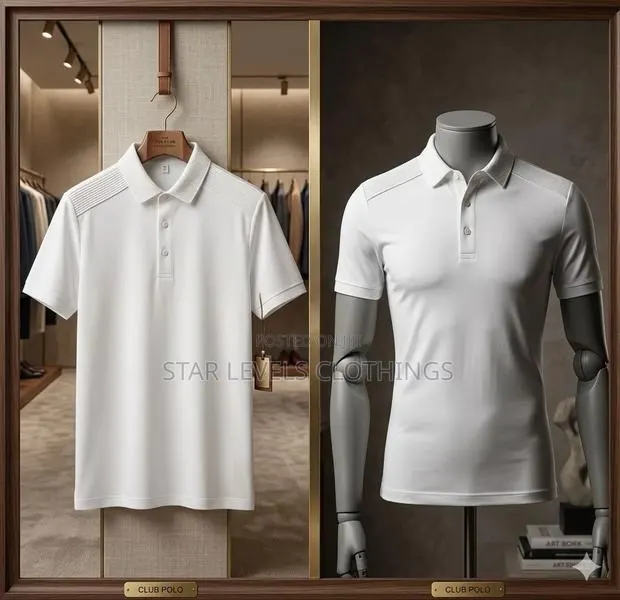 Quality Plain White Club T Shirts for Men · Photo 1