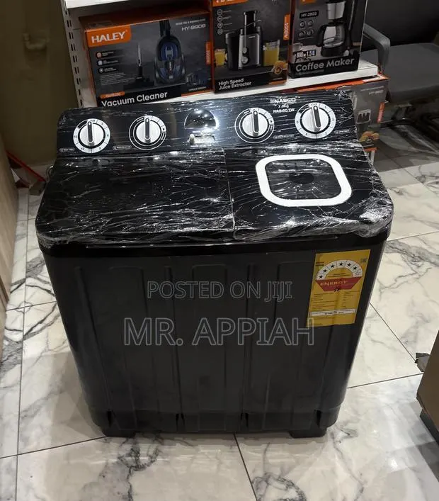 Super Classic Nasco Twin Tub Electric Washing Machine(dark Gray)11kg · Photo 1
