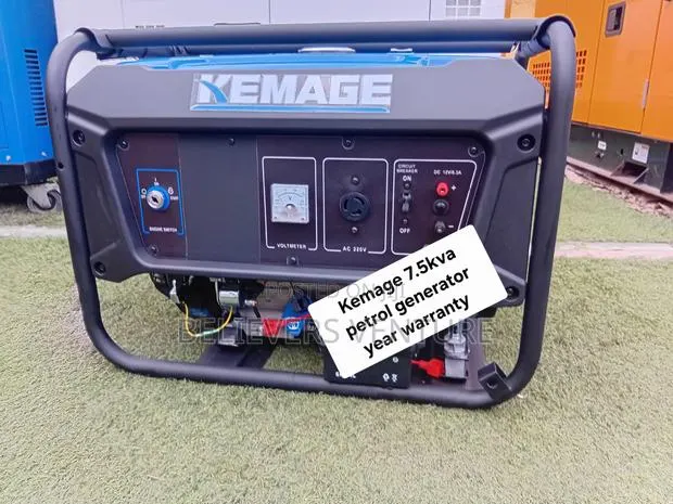 Kemage 7.5kVA Petrol Generator – Power Your Home With Confidence · Photo 1