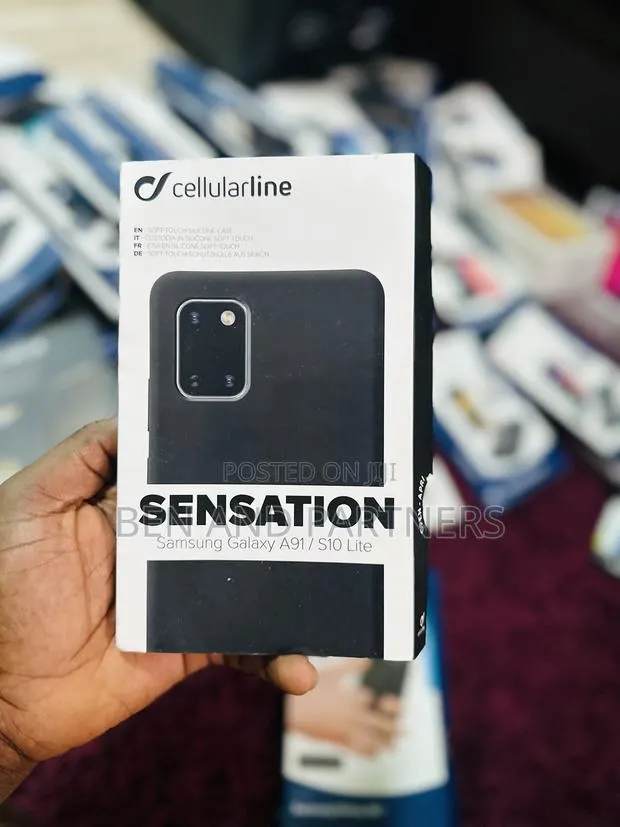 Original Silicone Cover For Samsung A91 Or S10 Lite · Photo 1