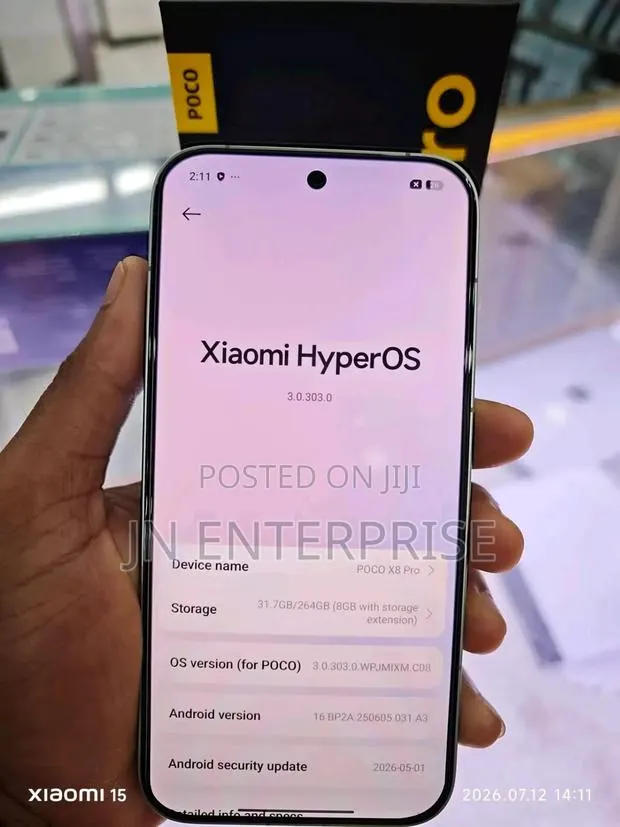 New Xiaomi Poco F8 Pro 256 GB White · Photo 1
