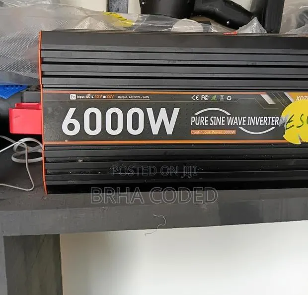 12/24v XDZWATT 6000W Peak Pure Sine Wave Power Inverter (3000W Rated) · Photo 1