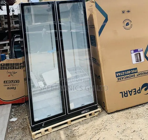 Great Offer on Pearl Black 2 Doors Display 690 Liters Fridge · Photo 1