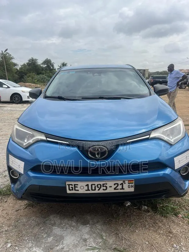 Toyota RAV4 SE 4dr SUV AWD (2.5L 4cyl 6A) 2018 Blue · Photo 1